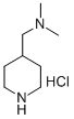 N,N-dimethyl(piperidin-4-yl)methanamine hydrochloride Structure