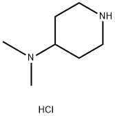 N,N-二甲基哌啶-4-胺盐酸盐 结构式