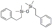 1,1,3,3-tetramethyl-1,3-di(2-phenylethyl) disiloxane Struktur