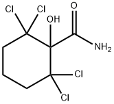 2,2,6,6-테트라클로로-1-하이드록시사이클로헥산카복사미드