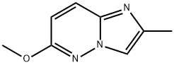 6-甲氧基-2-甲基咪唑并[1,2-B]哒嗪, 17240-34-5, 结构式