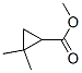 Cyclopropanecarboxylic acid, 2,2-dimethyl-, methyl ester, (+)- (9CI) 结构式