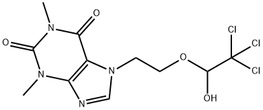 Triclofylline,17243-70-8,结构式