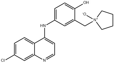 Amopyroquine N-Oxide, 172476-17-4, 结构式