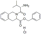 (S)-2-(L-戊基)-1,2,3,4-四氢异喹啉-3-羧酸苄酯盐酸盐,172499-31-9,结构式