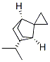 Spiro[bicyclo[2.2.1]heptane-7,1-cyclopropane], 2-(1-methylethyl)-, (1alpha,2alpha,4alpha)- (9CI) 化学構造式