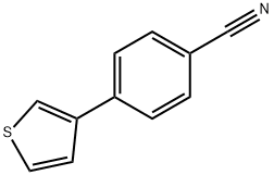 4-(3-噻吩基)苯甲醛,172507-33-4,结构式
