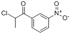 1-Propanone, 2-chloro-1-(3-nitrophenyl)- (9CI) 结构式