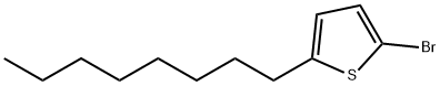2-溴-5-正辛基噻吩 结构式