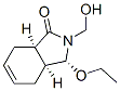 1H-Isoindol-1-one,3-ethoxy-2,3,3a,4,7,7a-hexahydro-2-(hydroxymethyl)-,(3alpha,3aalpha,7aalpha)-(9CI) Struktur