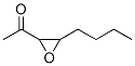 1-(3-Butyloxiranyl)ethanone Structure