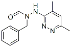 N-벤질-N-[(4,6-디메틸피리다진-3-일)아미노]포름아미드