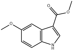 Methyl 5-methoxy-1H-indole-3-carboxylate Struktur