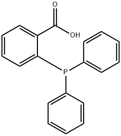 2-(Diphenylphosphino)benzoic acid Struktur