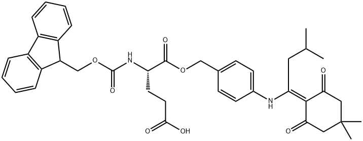 FMOC-GLU-ODMAB 化学構造式