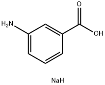 3-氨基苯甲酸钠,17264-94-7,结构式