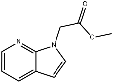 2-(1H-吡咯并[2,3-B]吡啶-1-基)乙酸甲酯,172647-94-8,结构式