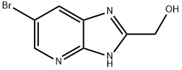 (6-bromo-3H-imidazo[4,5-b]pyridin-2-yl)methanol Struktur