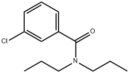 3-Chloro-N,N-di-n-propylbenzaMide, 97% Structure