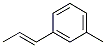 1-Methyl-3-(1-propenyl)benzene 结构式