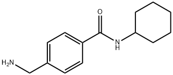 4-(aminomethyl)-N-cyclohexylbenzamide Structure
