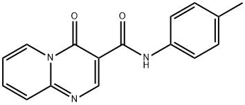 N-(4-methylphenyl)-10-oxo-1,7-diazabicyclo[4.4.0]deca-2,4,6,8-tetraene -9-carboxamide 化学構造式