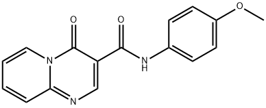 N-(4-methoxyphenyl)-10-oxo-1,7-diazabicyclo[4.4.0]deca-2,4,6,8-tetraen e-9-carboxamide 结构式