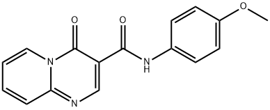 N-(4-methoxyphenyl)-10-oxo-1,7-diazabicyclo[4.4.0]deca-2,4,6,8-tetraen e-9-carboxamide 化学構造式