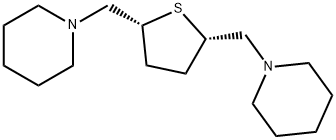 1-[[(2R,5S)-5-(1-piperidylmethyl)thiolan-2-yl]methyl]piperidine|