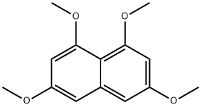 Naphthalene, 1,3,6,8-tetramethoxy- Structure