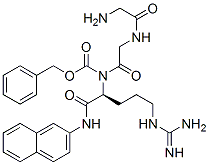benzyloxycarbonyl-glycyl-glycyl-arginine beta-naphthylamide Struktur