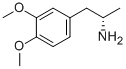 (S)-1-(3,4-二甲氧基苯基)2-丙胺, 17279-41-3, 结构式