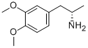 (S)-1-(3,4-DIMETHOXYPHENYL) 2-PROPANAMINE Struktur