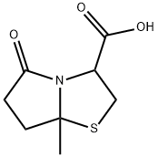 Pyrrolo[2,1-b]thiazole-3-carboxylicacid, hexahydro-7a-methyl-5-oxo-,17279-63-9,结构式