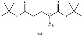 H-D-GLU(OTBU)-OTBU · HCL 化学構造式