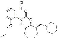 [(1R,2R)-2-(1-piperidylmethyl)cycloheptyl] N-(2-propoxyphenyl)carbamat e hydrochloride Struktur