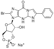 172806-20-1 モノホスホロチオ酸8-ブロモ-Β-フェニル-1,N2-エテノCGMP,RP異性体ナトリウム塩