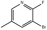 3-Bromo-2-fluoro-5-methylpyridine Struktur