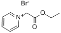 ピリジニウム-1-酢酸エチル·ブロミド 化学構造式