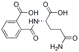 (S)-2-(((4-Amino-1-carboxy-4-oxobutyl)amino)carbonyl)benzoic acid Structure