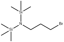 N-(3-溴丙基)-1,1,1-三甲基-N-(三甲基甲硅烷基)硅烷基胺,172851-95-5,结构式