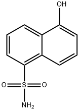 5-hydroxynaphthalene-1-sulphonamide Structure