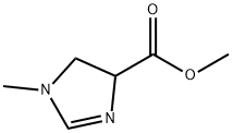 METHYL 1-METHYL-2-IMIDAZOLINE-4-CARBOXYLATE Structure