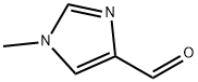 1-メチル-1H-イミダゾール-4-カルバルデヒド 化学構造式