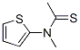 Ethanethioamide,  N-methyl-N-2-thienyl-,172896-61-6,结构式