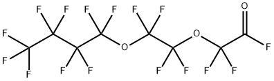 PERFLUOROBUTOXYETHOXYACETYL FLUORIDE 98 结构式