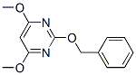 Pyrimidine, 4,6-dimethoxy-2-(phenylmethoxy)- (9CI) 结构式