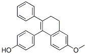 4-(6-methoxy-2-phenyl-3,4-dihydronaphthalen-1-yl)phenol,1729-38-0,结构式