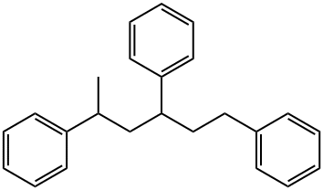 (1-methylhexane-1,3,5-triyl)trisbenzene Struktur