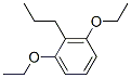 Benzene, 1,3-diethoxy-2-propyl- (9CI) Structure